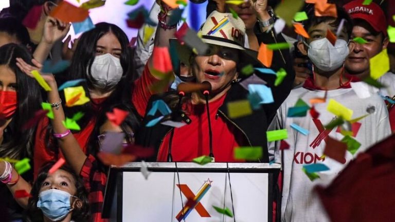 Xiomara Castro gana la presidencia de Honduras; será primera mujer en gobernar