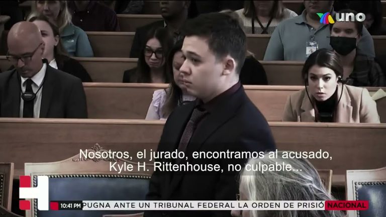Absuelven a Kyle Rittenhouse del asesinato de dos manifestantes en EUA