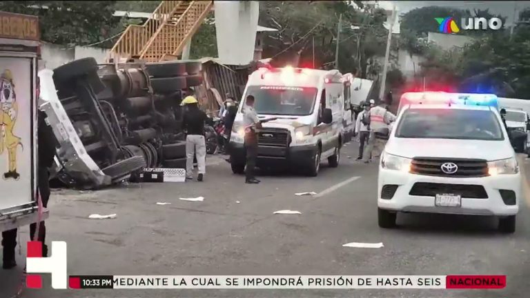 Tragedia en carretera de Chiapas: suman 53 migrantes muertos por accidente de tráiler