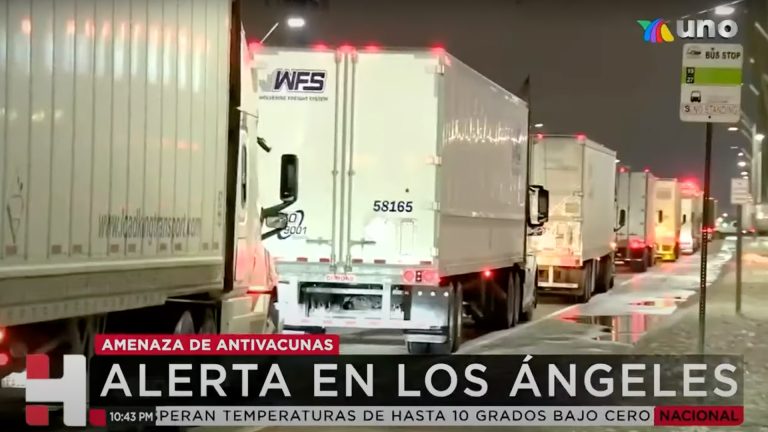Alerta en Los Ángeles por posible manifestación de camioneros durante Super Bowl