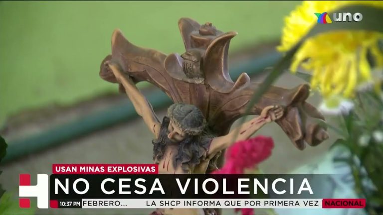 Crimen organizado siembra el terror en Michoacán; muere uno por mina explosiva