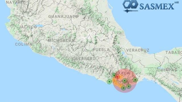 Sismo magnitud 5.2 con epicentro en Oaxaca se percibe en Ciudad de México