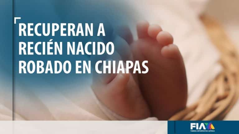 Recuperan a bebé robado en Tapachula; mujer se hace pasar por enfermera en hospital