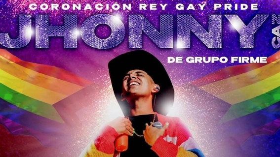 Jhonny Caz de Grupo Firme será coronado “Rey gay” en marcha de CDMX
