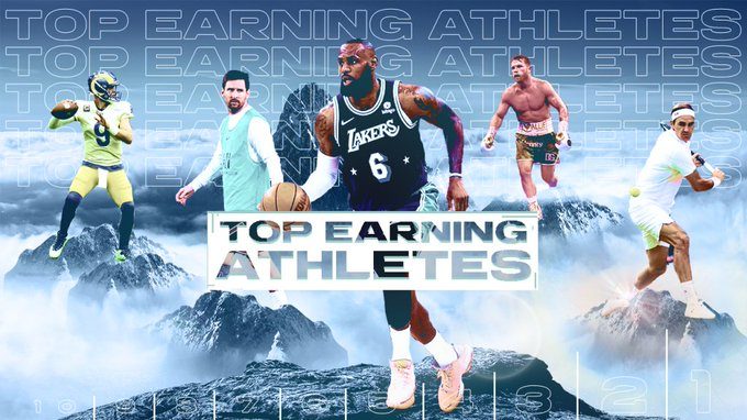 Revelan lista de los deportistas mejor pagados del 2022; LeBron James número 1