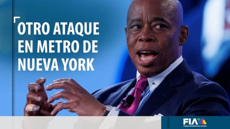 Alcalde de Nueva York aumentará seguridad tras ataque armado en el metro
