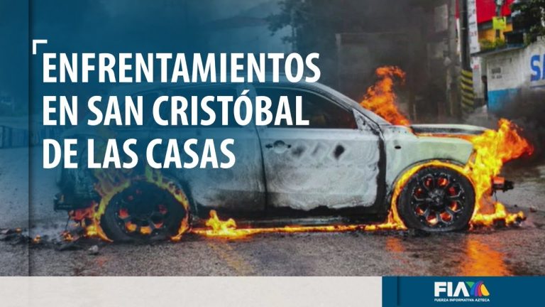 Se registra enfrentamiento por disputa de mercado en San Cristóbal de las Casas
