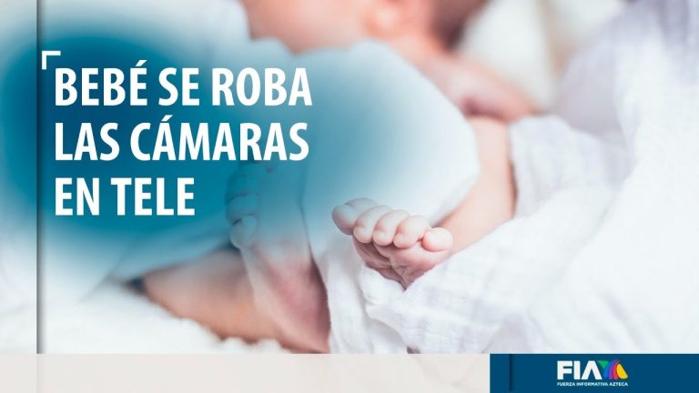 Bebé interrumpe la transmisión en vivo de un reportero en Reino Unido