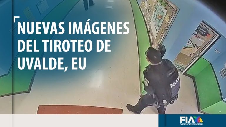 Indignan nuevas imágenes de la policía durante el tiroteo en Uvalde, Texas