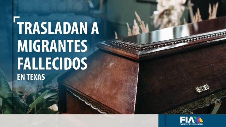 Trasladan a México los cuerpos de ocho migrantes fallecidos en San Antonio