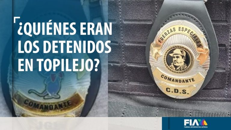 Detenidos por balacera en Topilejo portaban placas de “El Chapo” y Ovidio