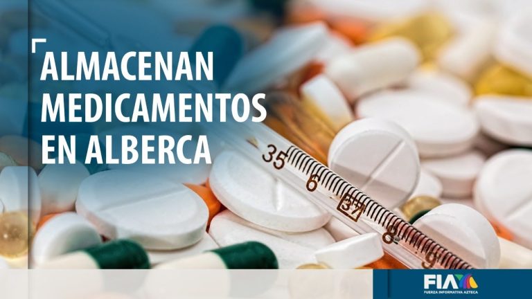 Almacenan medicamentos en alberca del hospital de Alta Especialidad en Veracruz