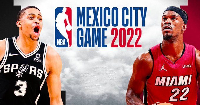 San Antonio Spurs y Miami Heat de la NBA jugarán en México en diciembre