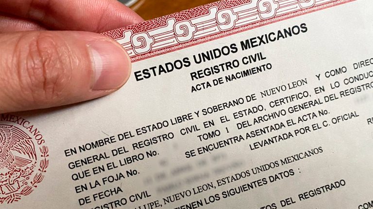 Registro Civil de México prohibe utilizar más de 60 nombres como Fulanito y Cesárea