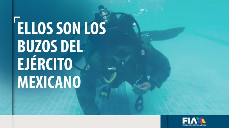 Estos son los buzos del Ejército Mexicano que intentarán rescatar a los mineros en Sabinas