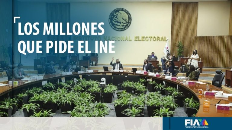 INE aprueba solicitar a la Cámara de Diputados más de 14 mil millones de pesos