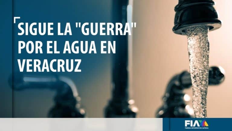 Guerra por el agua en Veracruz; algunos la buscan hasta en manantiales