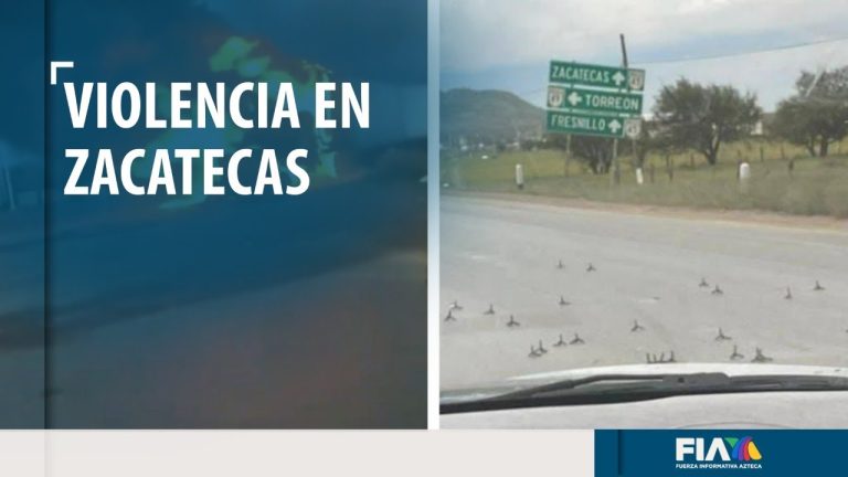 Fin de semana violento en Zacatecas; bloqueos y autos de civiles incendiados
