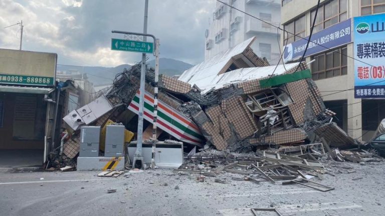 Terremoto de 6.9 grados azota Taiwán
