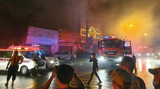 Incendio en karaoke deja al menos 23 muertos en Vietnam en la provincia de Binh Duong