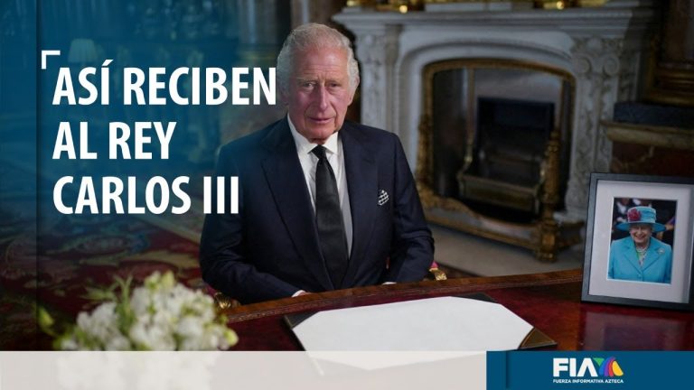 Así recibieron al Rey Carlos III como monarca británico: hay algarabía y sonrisas