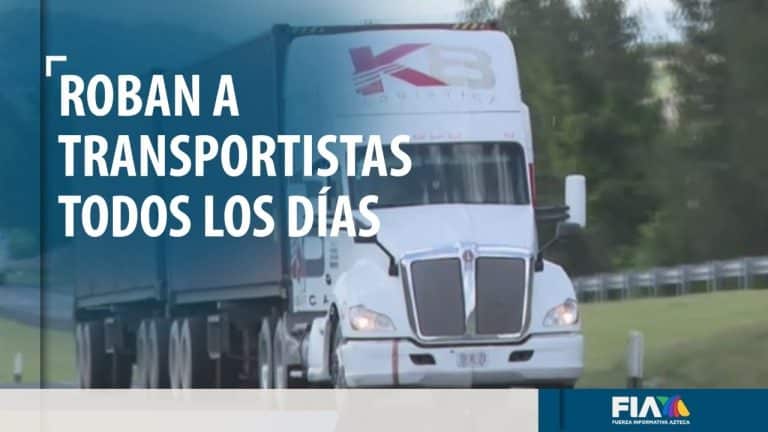 Transportistas denuncian falta de seguridad en carreteras de México; inseguridad habitual