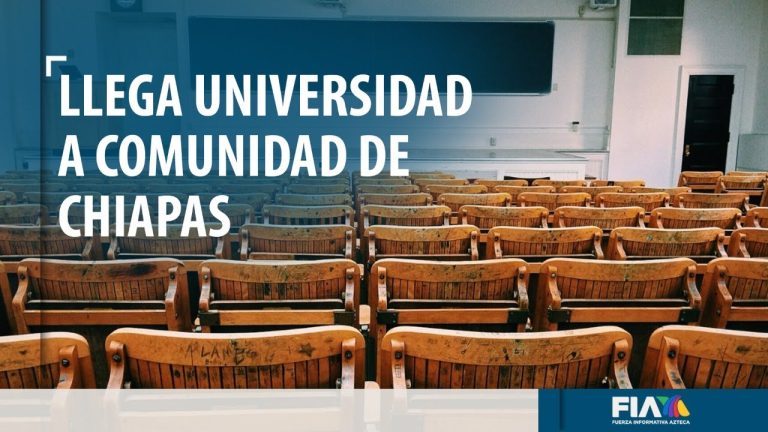 Llega la universidad a la comunidad indígena de Nuevo San Juan Chamula en Chiapas