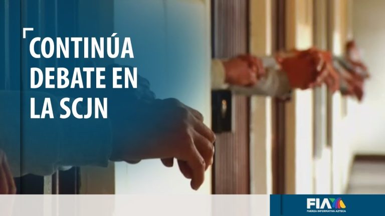 Continúa el debate sobre la prisión preventiva oficiosa en la Suprema Corte de Justicia