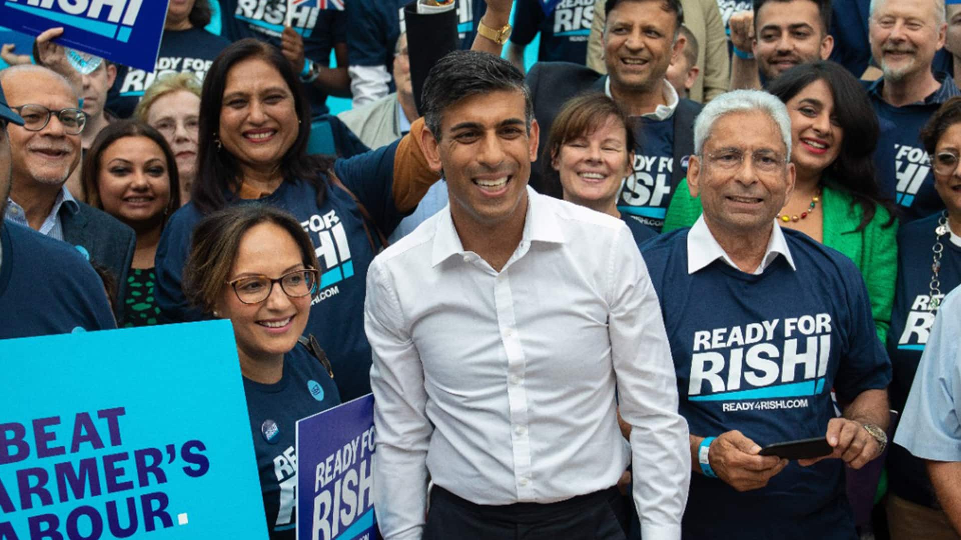 Reino Unido eligió a Rishi Sunak como líder del Partido Conservador