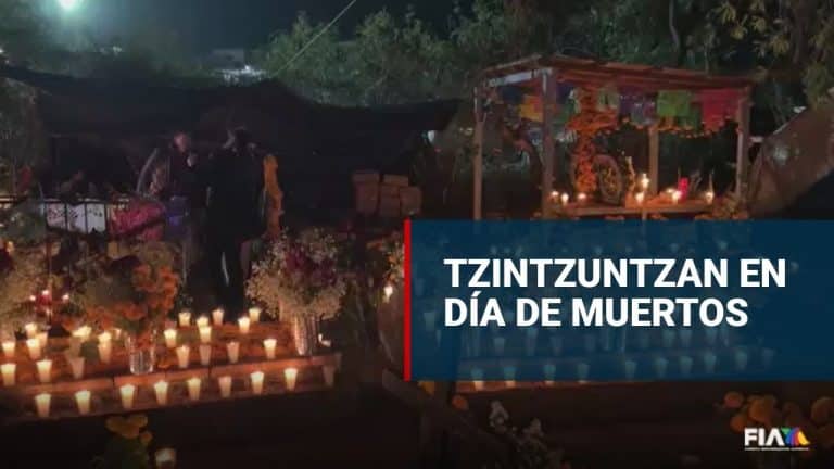 Así se vivió la celebración del Día de Muertos en Tzintzuntzan, Michoacán