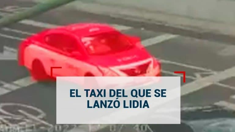 Lidia se aventó por miedo de un taxi en movimiento y falleció; detuvieron al hermano del chofer