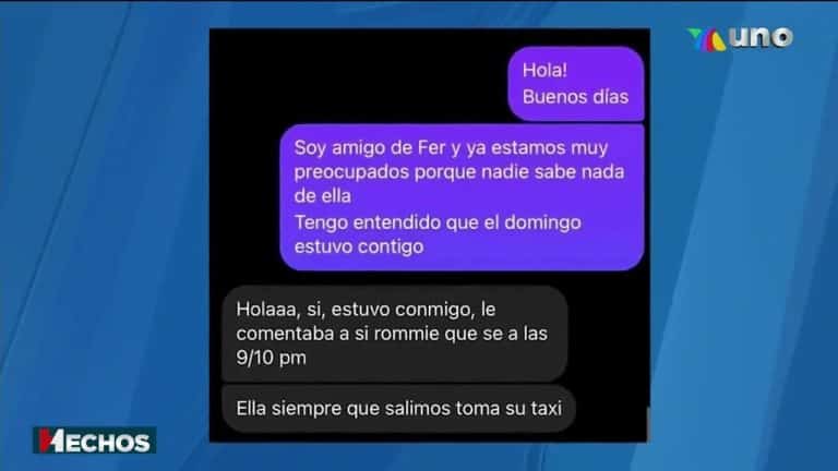 Caso de Ariadna Fernanda: Revelan conversaciones de WhatsApp entre Rautel y Vanessa