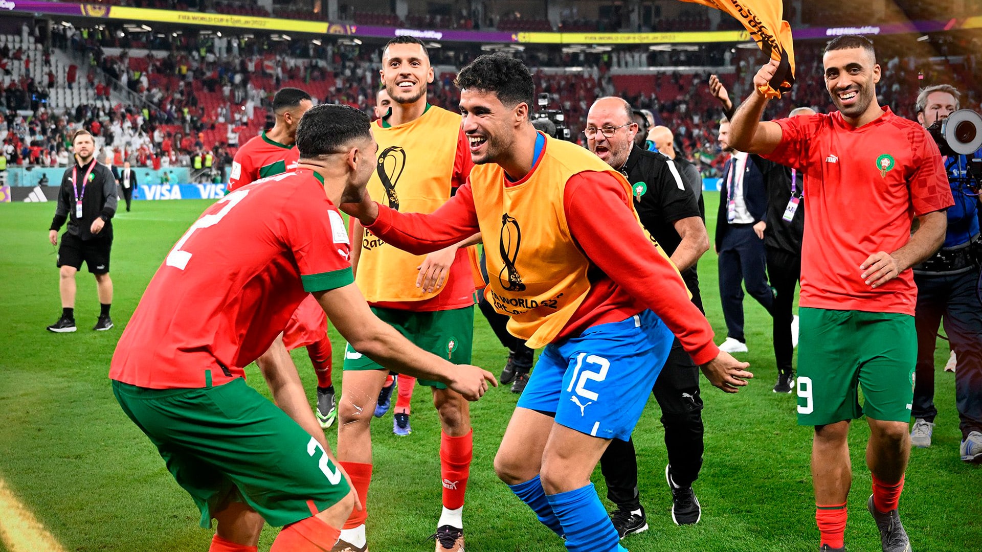 Croacia y Marruecos sorprendieron a sus rivales en los cuartos de final