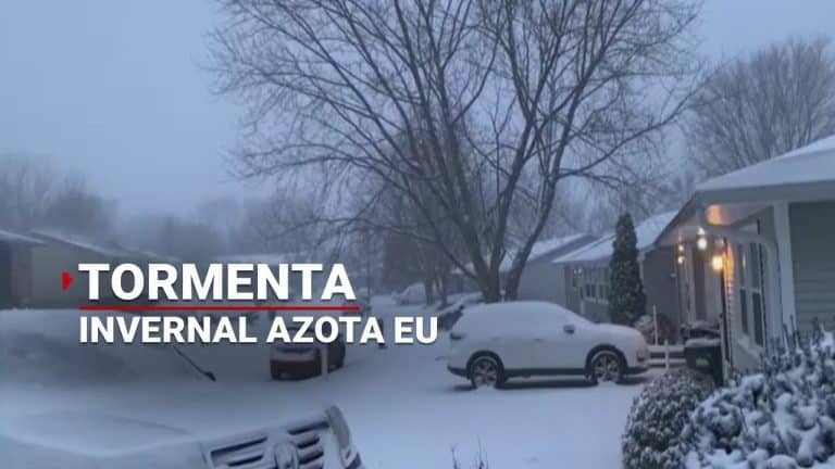 Pega tormenta invernal en Estados Unidos y el norte de México; afecta a 110 millones de personas