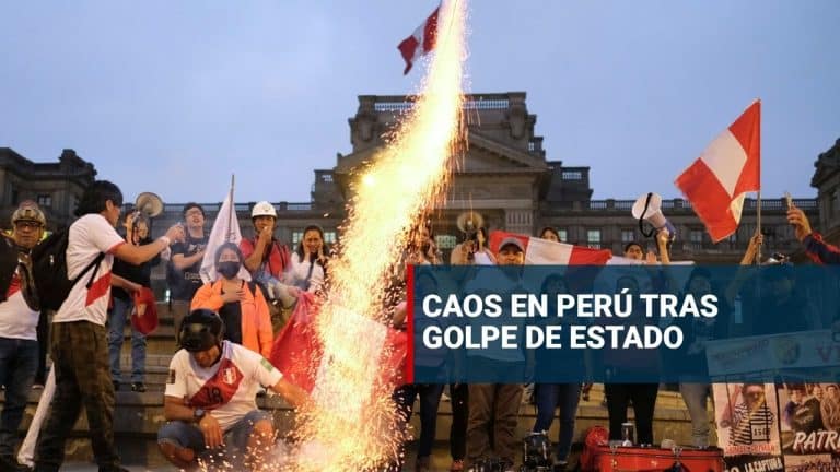 Caos político en Perú; Pedro Castillo intento disolver al Congreso pero minutos después fue destituido