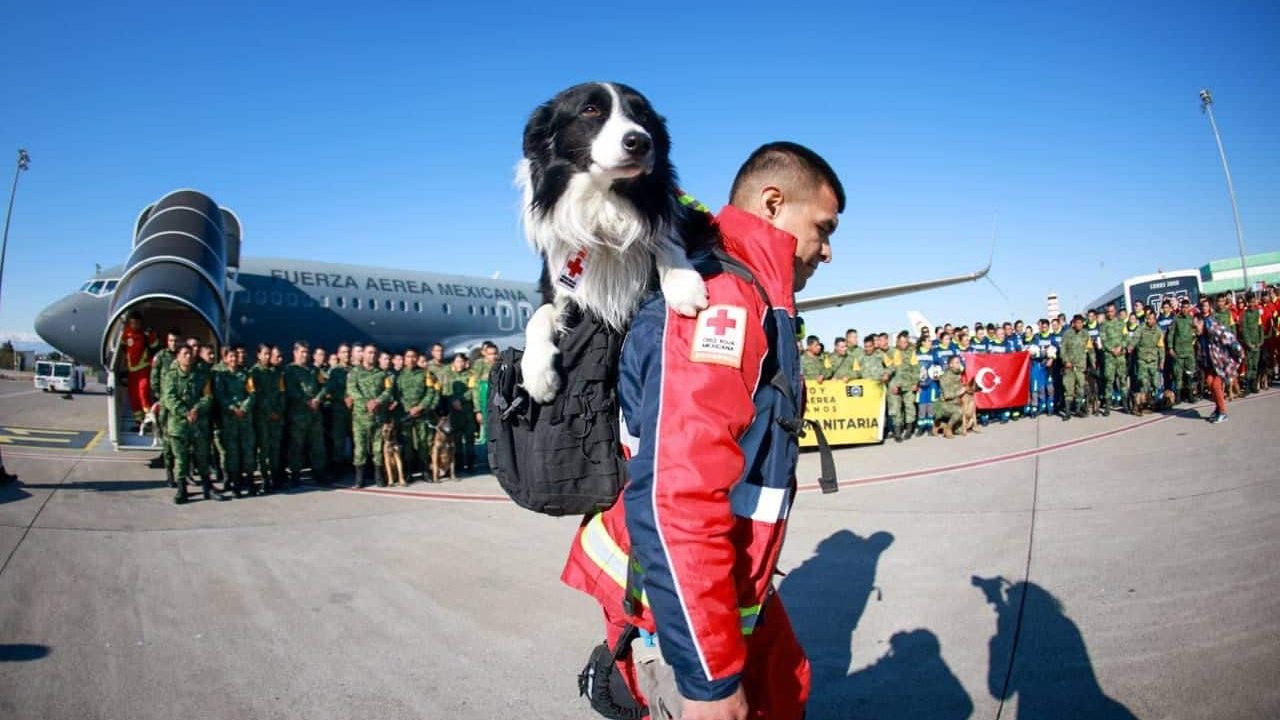 Llega equipo mexicano de rescate y ayuda humanitaria a Turquía