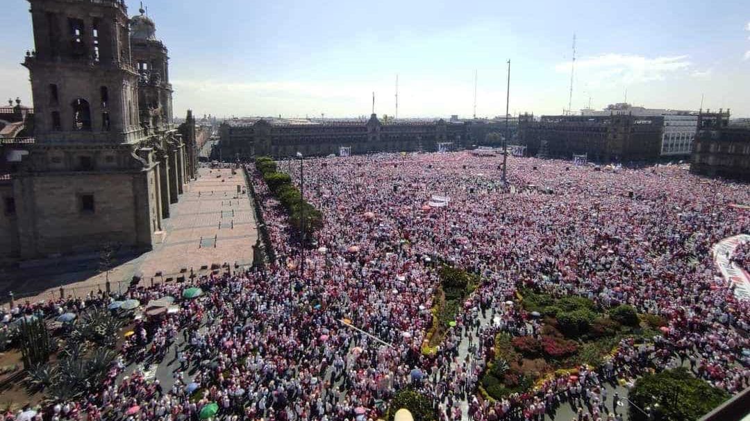 Miles de ciudadanos se manifestaron en distintas ciudades del país en defensa del INE