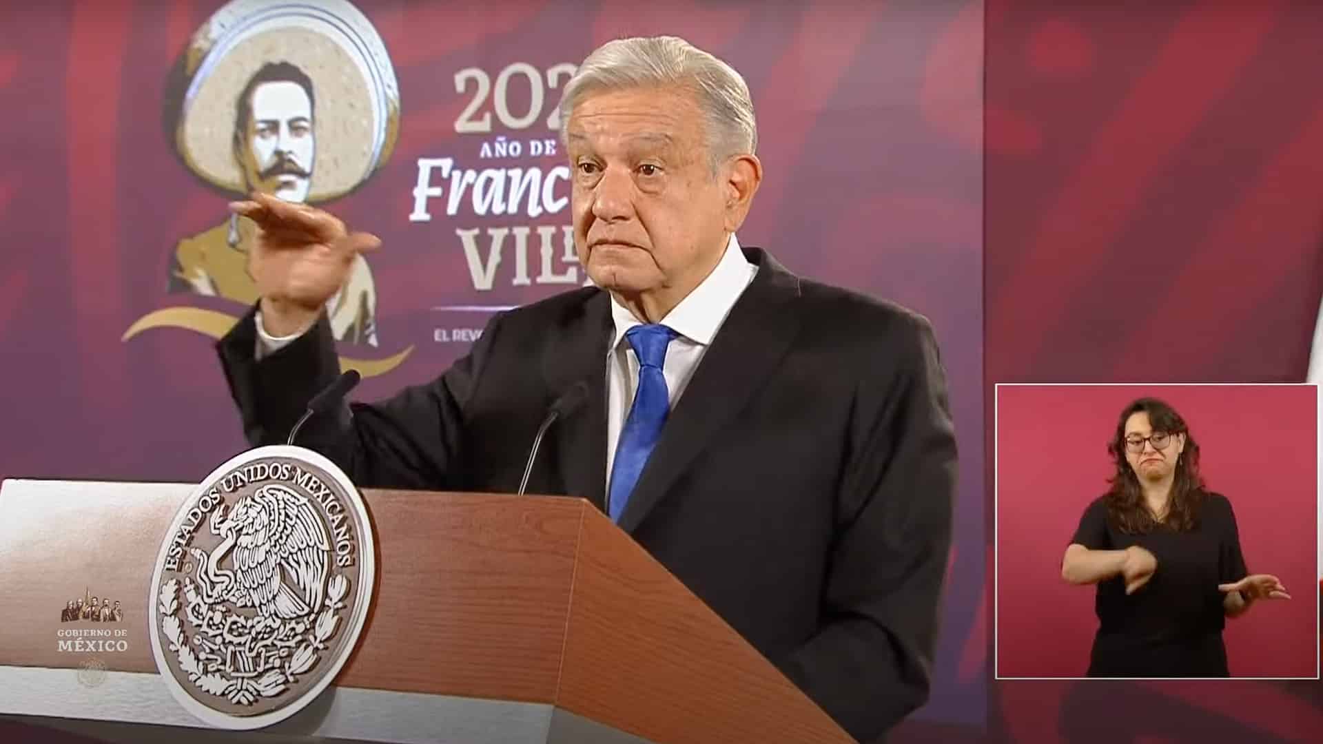 AMLO calificó como un 