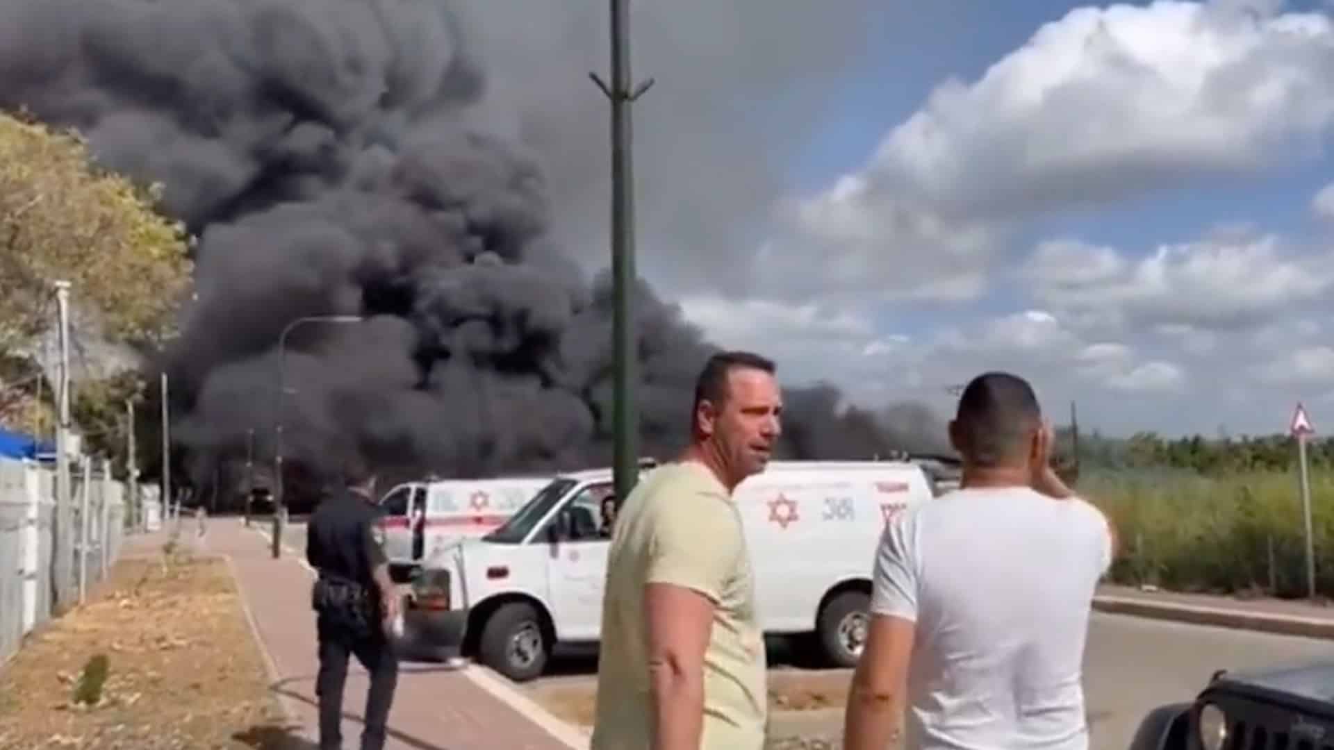 anzan misiles a Israel desde Líbano