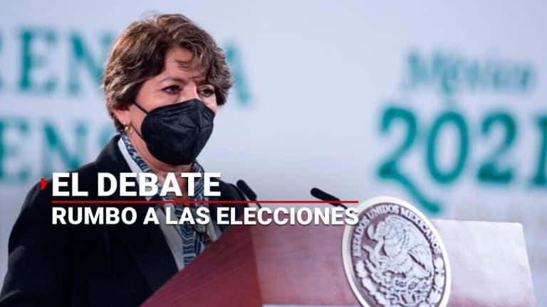 Delfina Gómez no está de acuerdo en debatir con la oposición; pide cambio de fecha del debate