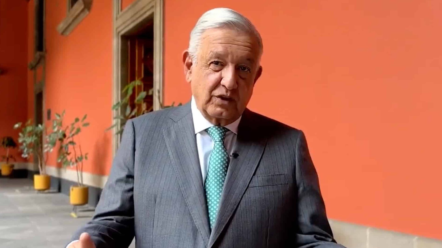 El presidente López Obrador aseguró que se encuentra bien