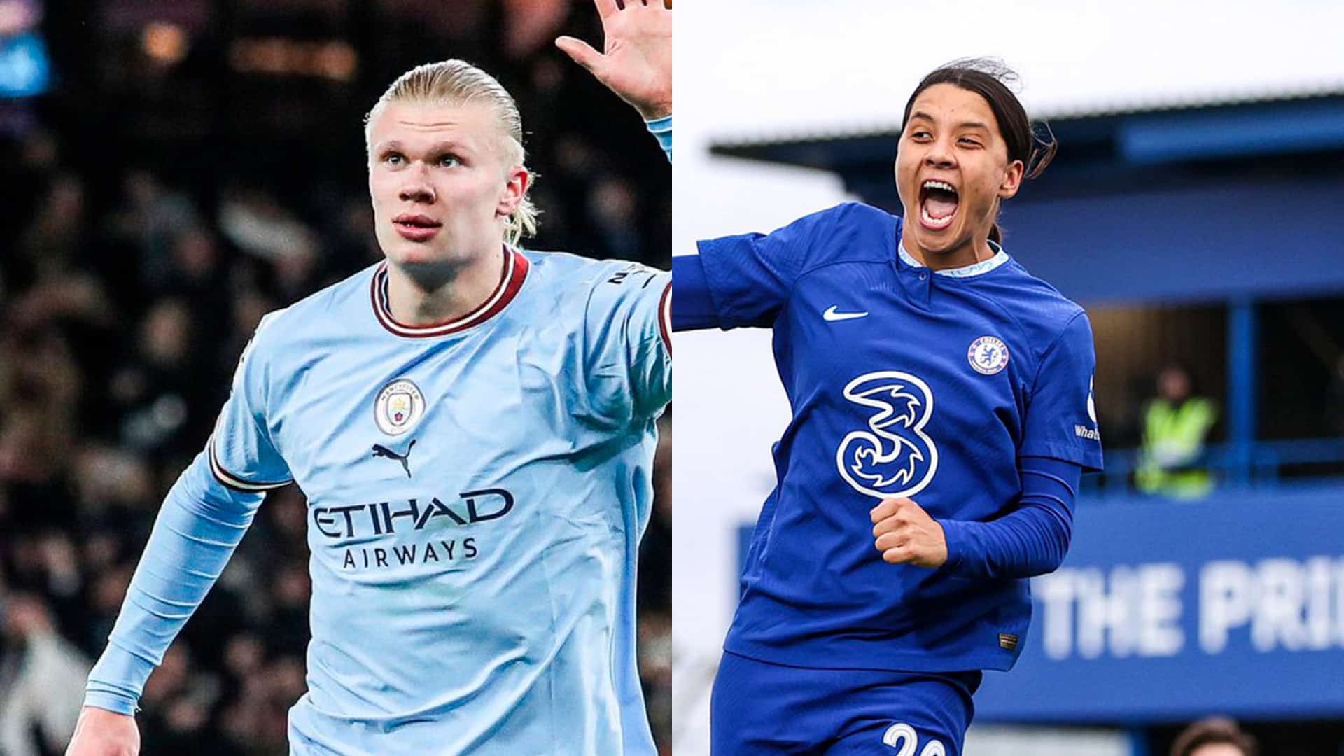 Erling Haaland es declarado como el mejor jugador de la temporada de la Premier League