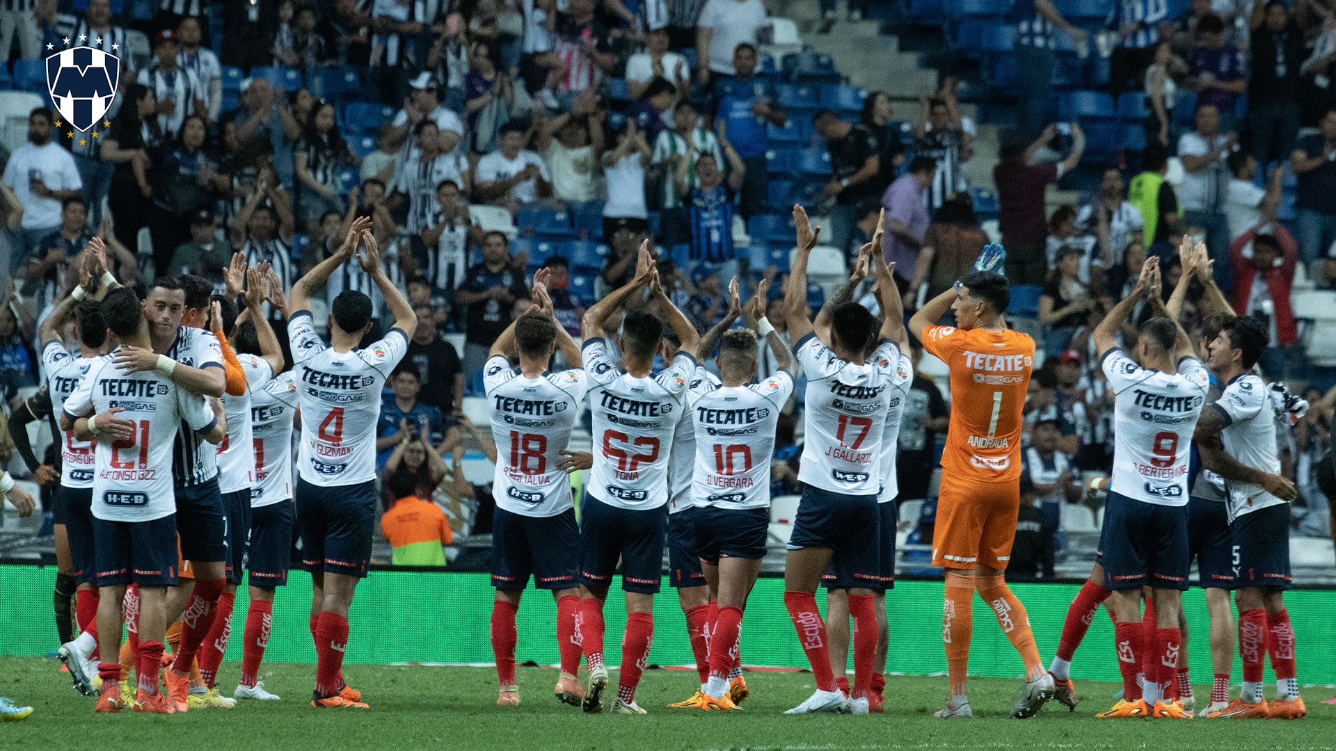 Rayados de Monterrey terminan como líderes del Clausura 2023