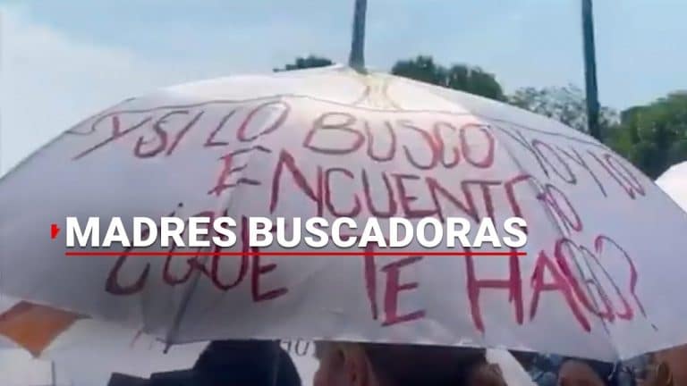 Nada qué celebrar: madres buscadoras viven ausencias muy duras este 10 de mayo y protestan en varias ciudades del país