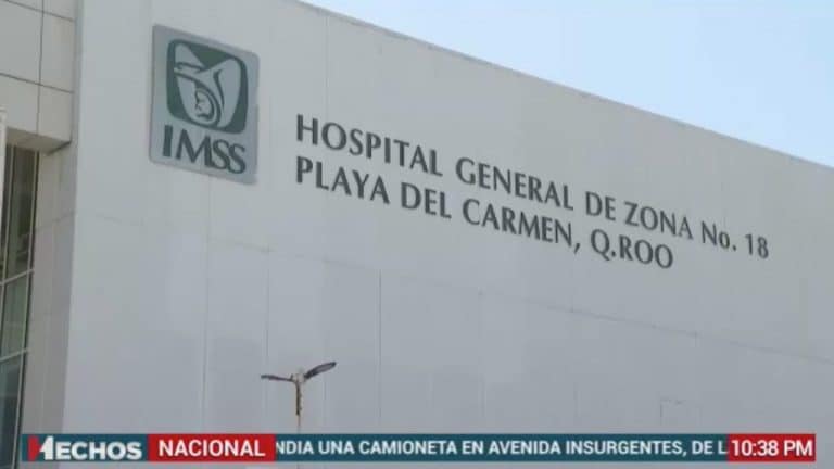 La niña Aitana murió prensada en un elevador de un hospital del IMSS en Playa del Carmen