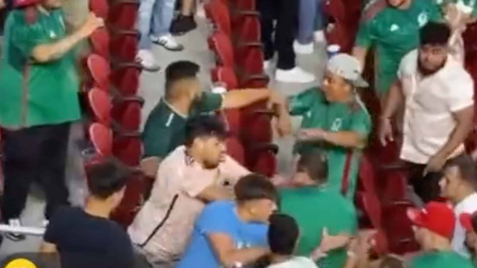 Aficionado es apuñalado durante el partido entre Qatar y México