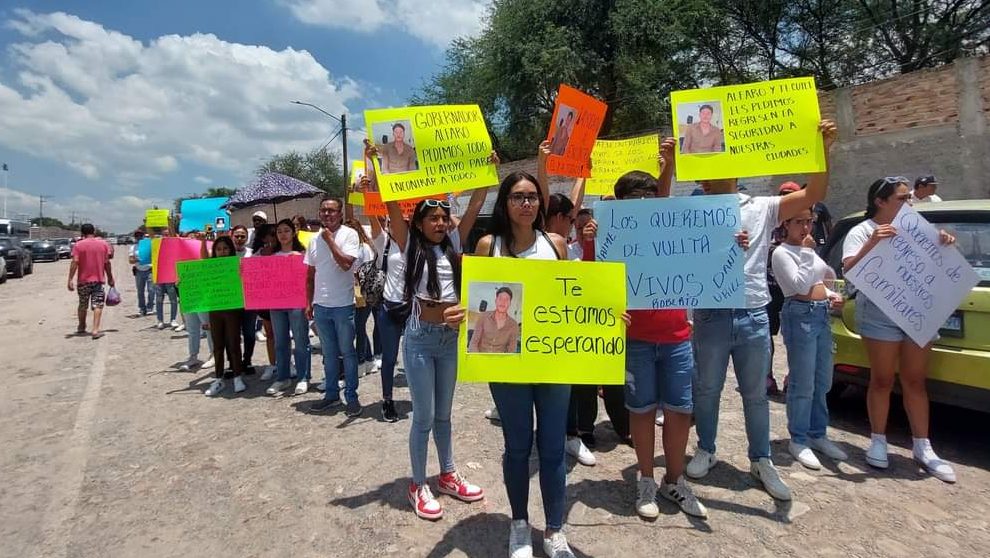 Reportan desaparición de cinco jóvenes en Lagos de Moreno