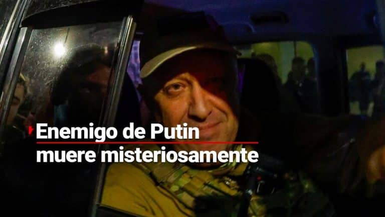 Yevgeny Prigozhin, líder del grupo mercenario Wagner, murió tras desplomarse el avión en el que viajaba