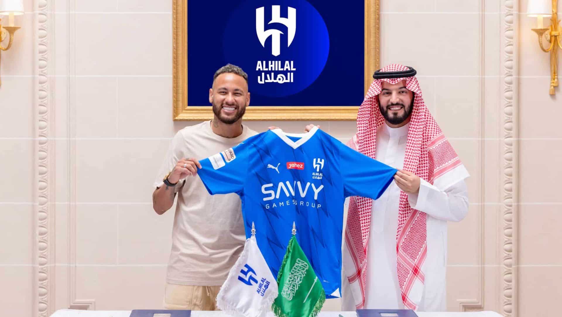 Neymar firma con el Al-Hilal de Arabia Saudita
