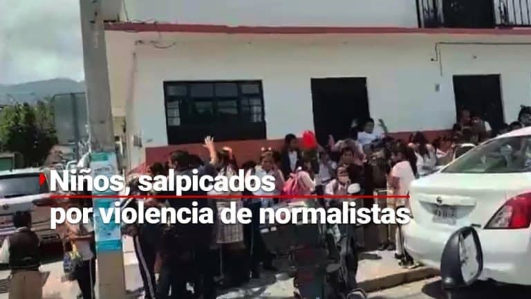 Vándalos se enfrentan al Ejército en Guerrero; niños y familias fueron afectados con piedras y gas pimienta